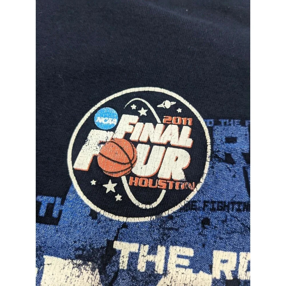 Adidas‎ Notre Dame Fighting Irish TShirt Large Navy 2011 March Madness Tee